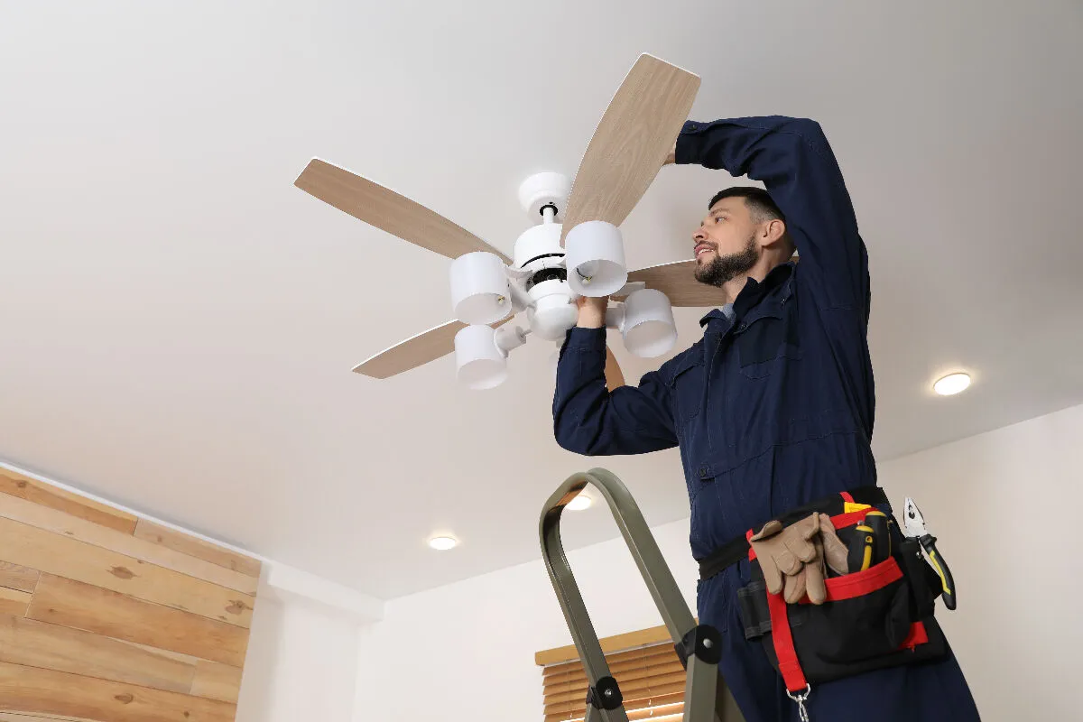 oklahoma city ceiling fan installation