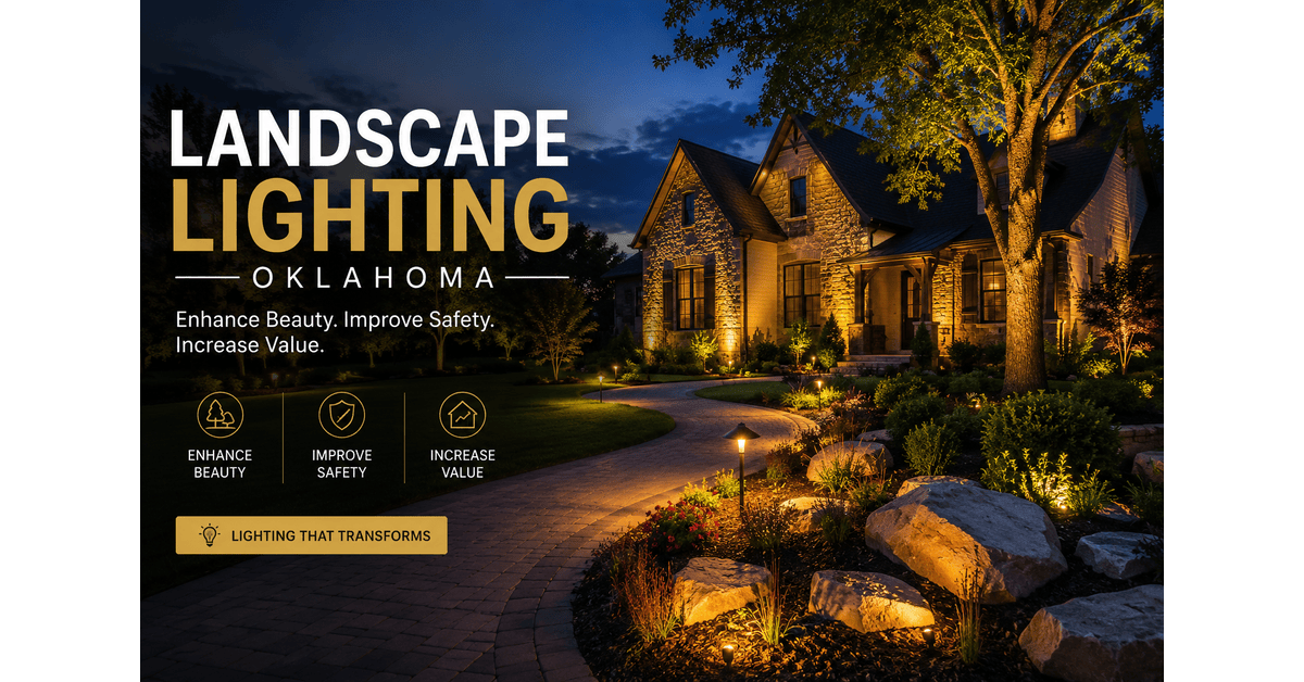 Landscape Lighting Oklahoma City